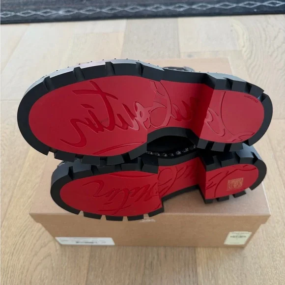 Christian Louboutin St Emilia Pyraclou studded leather Chelsea boots - Picture 11 of 15